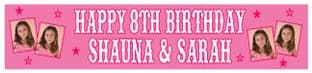 Personalised Girl Photo Banner Design 2