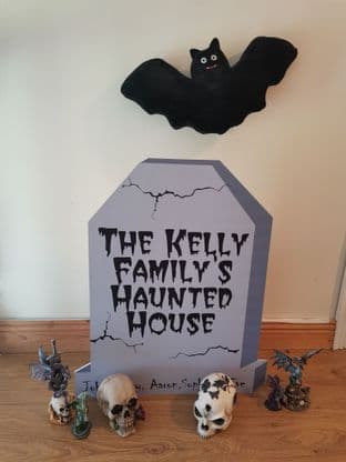 Personalised Grave Headstone Decoration Sign Design 2