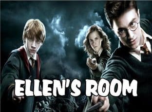 Personalised Harry Potter Door Plaque Design 2