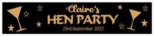 Personalised Hen Party Banner Design 4