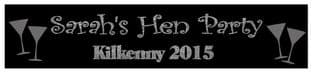 Personalised Hen Party Banner Design 5