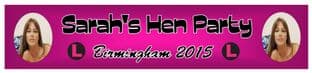 Personalised Hen Party Banner Design 7