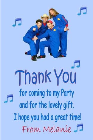 Personalised Imagination Movers Thank You Cards