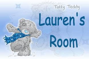 Personalised Me to You Tatty Bear Door Plaque