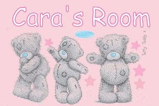 Personalised Me to You Tatty Bear Door Plaque Pink