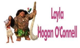 Personalised Moana School Book Stickers