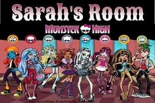 Personalised Monster High Door Plaque