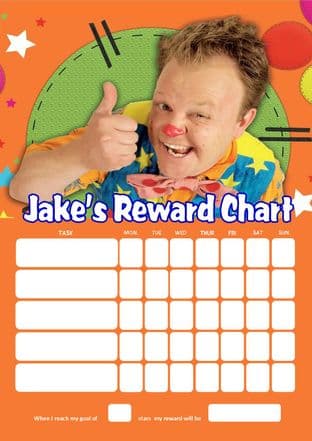 Personalised Mr Tumble Reward Chart (adding photo option available)
