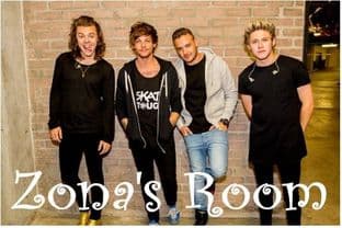 Personalised One Direction Door Plaque