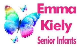 Personalised Rainbow Butterflies School Book Stickers