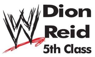 Personalised Rectangle WWE Wrestlemania Logo School Book Stickers