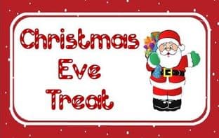 Personalised Santa Theme Christmas Bar Wrapper