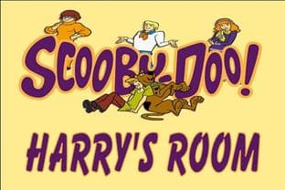 Personalised Scooby Doo Door Plaque