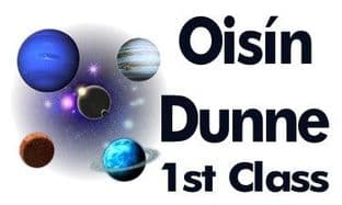 Personalised Space Planets School Book Stickers