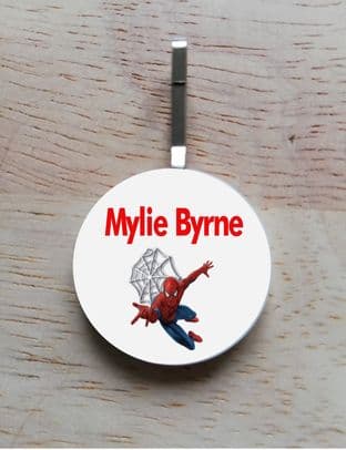 Personalised Spider-man Jacket Zipper Pull