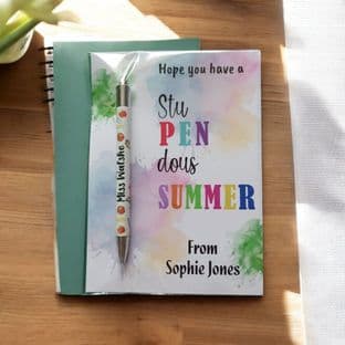 Personalised Teacher Printed Pen - VARIOUS DESIGNS