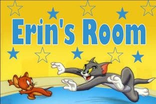 Personalised Tom and Jerry Door Plaque