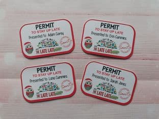 Personalised Toy Show Permit