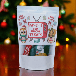 Personalised Toy Show Treat Pouch TV Design - Empty