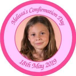 Pink Photo Confirmation Sticker