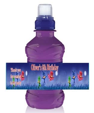 PJ Masks Bottle Label Wrapper.