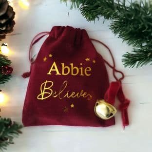 Polar Express Inspired Believe Sleigh Bell