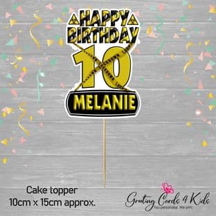 Quarantine Cake Topper