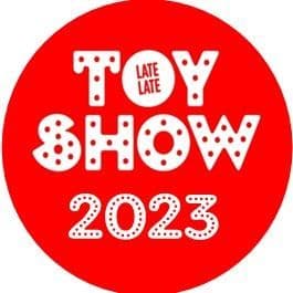 RED Year Late Late Toy Show  Sticker