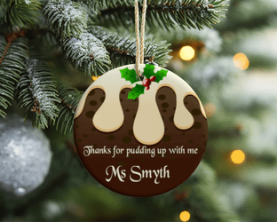 Sending Christmas Wishes Across the Miles Christmas Ornament