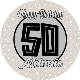 Silver Grey Star Any Age