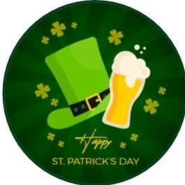 St. Patrick's Day Sticker Design 4