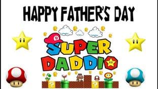 Super Daddio Father's Day Chocolate Bar Wrapper