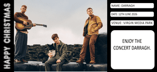 Suprise Kingfishr Ticket Gift