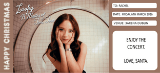 Suprise Laufey Gift Ticket