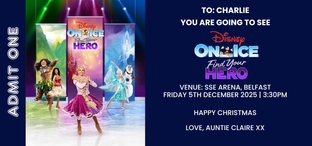 Surprise Disney on Ice Ticket