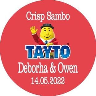 Tayto Crisp Sandwich Sticker 60mm