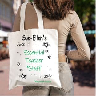 Teacher Essential Stuff Tote Bag