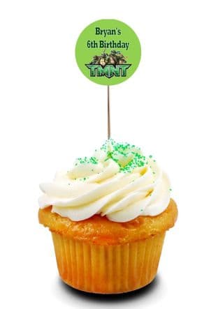 Teenage Mutant Ninja Turltes Cupcake Picks/Toppers