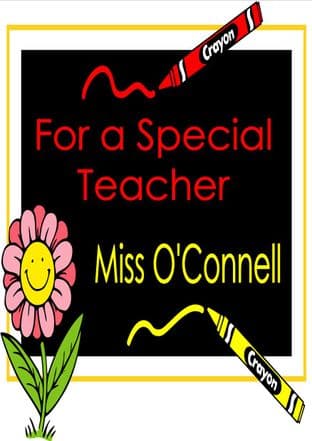 Thank You Teacher Card Design 2