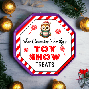 Toy Show Octagon Sweet Tub Sticker