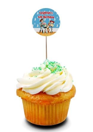 Toy Story Cupcake Picks/Toppers