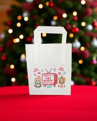 TV Late Late Toy Show Treat Bag & Sticker