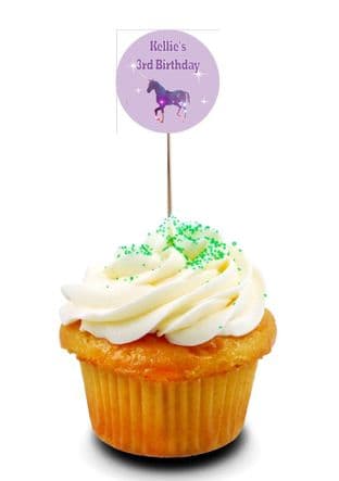 Unicorn Cupcake Picks/Toppers