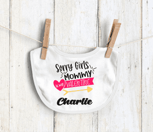 Valentine's Day Baby Bib 4