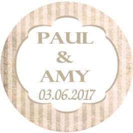 Vintage Stripe Sticker