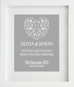 Wedding Print Design 1