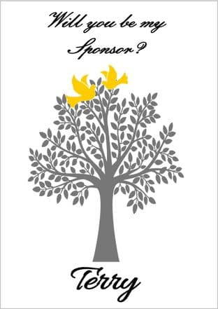 Will you be my Sponsor card