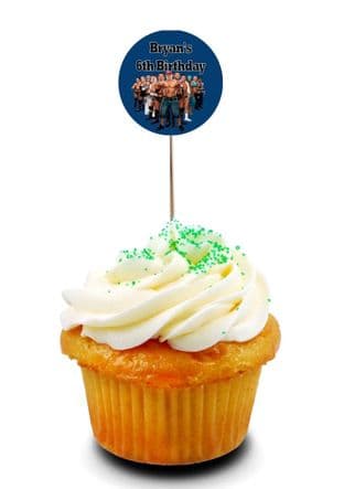 Wrestlemania WWE Cupcake Picks/Toppers
