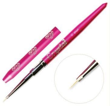 0 Short nail art brush