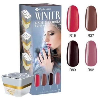 2016 Bestseller Colours Winter Royal Gel Kit
